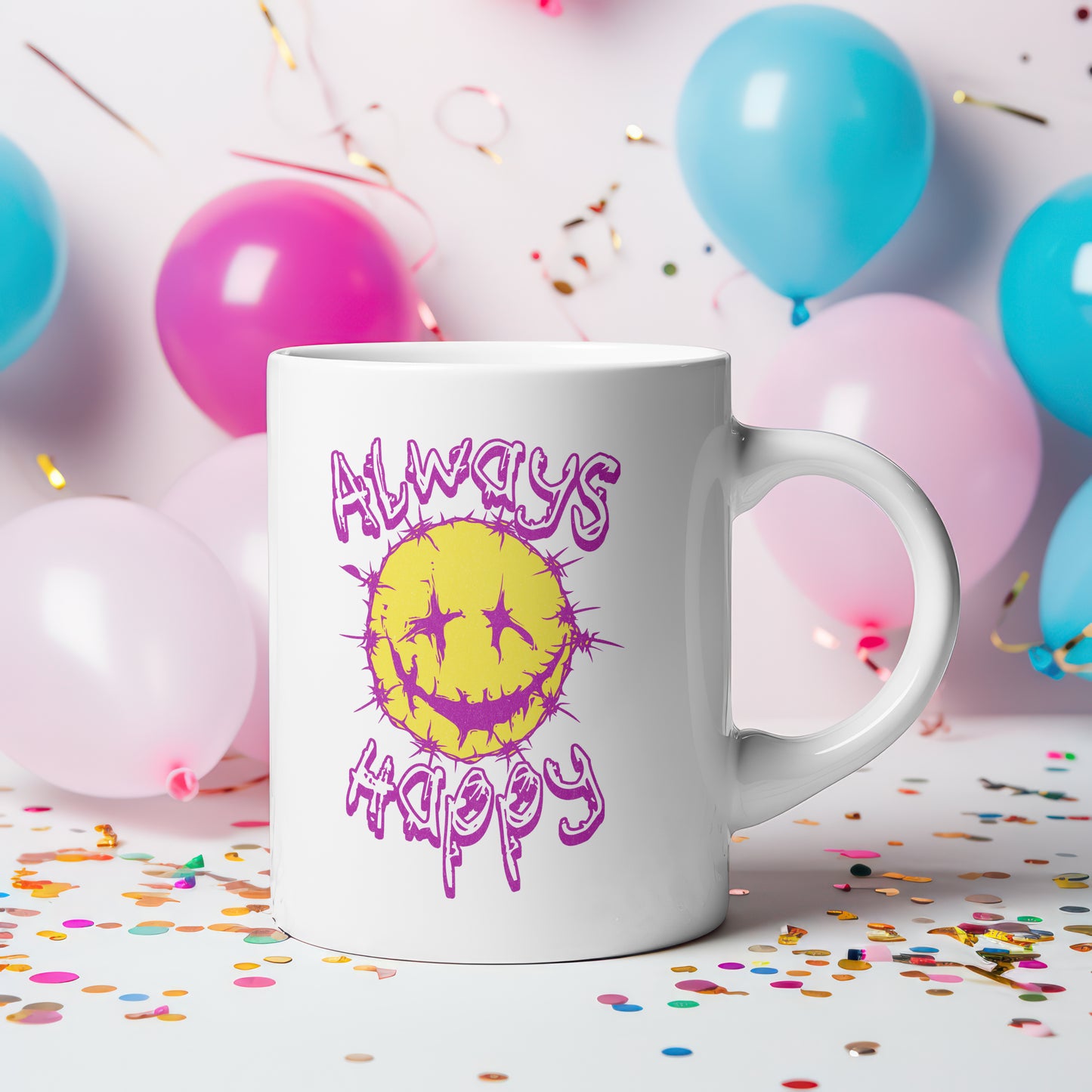 Mug style Always Happy