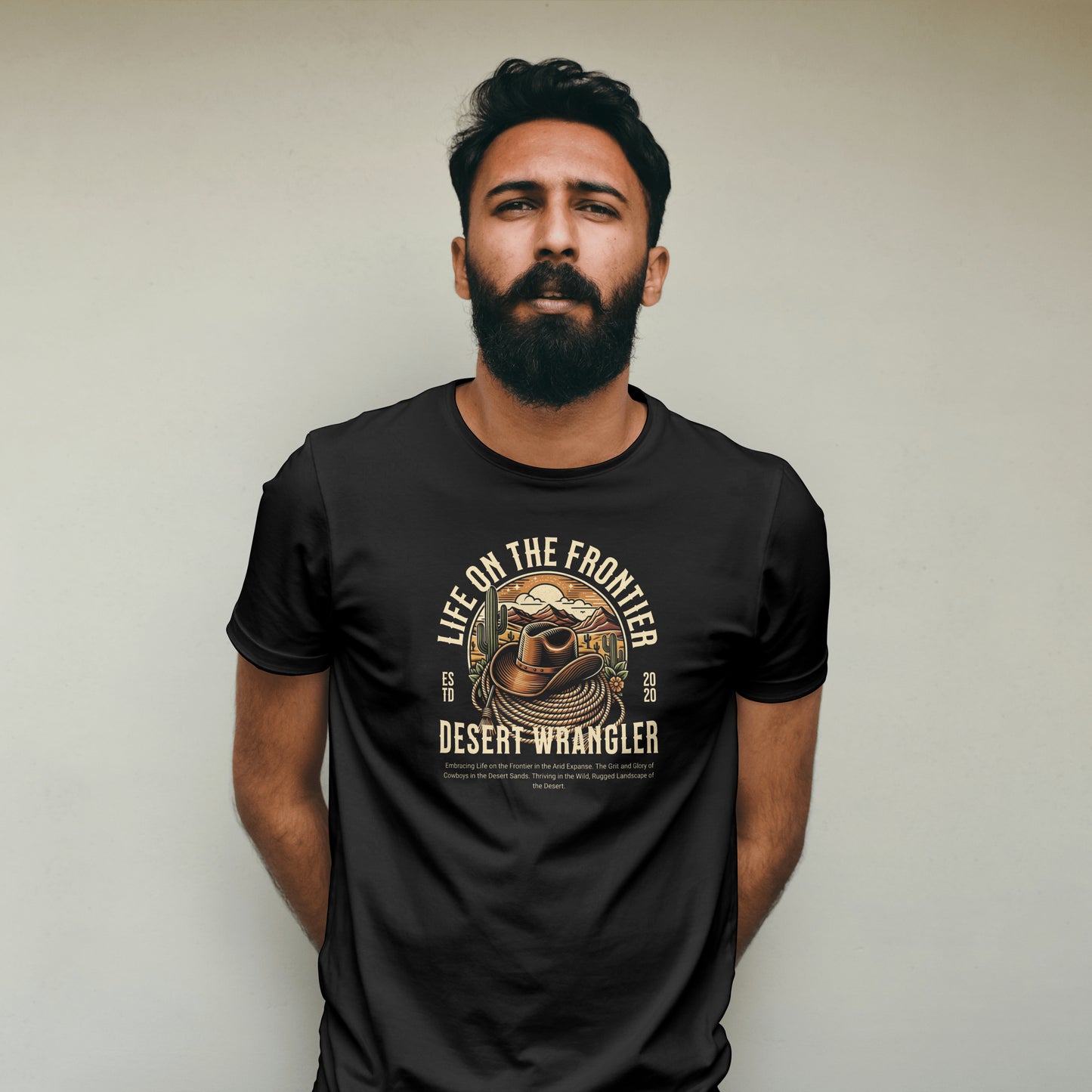 T-shirt Desert Wrangler