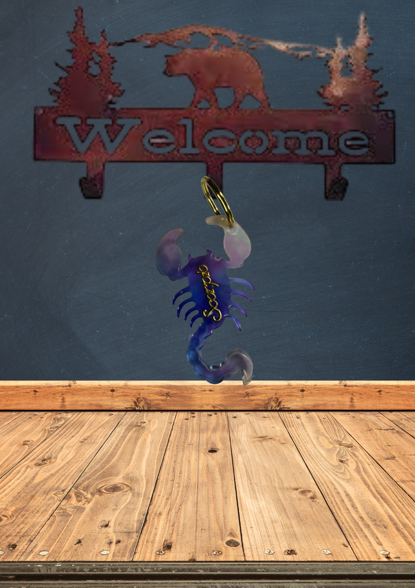 porte-clefs astro scorpion