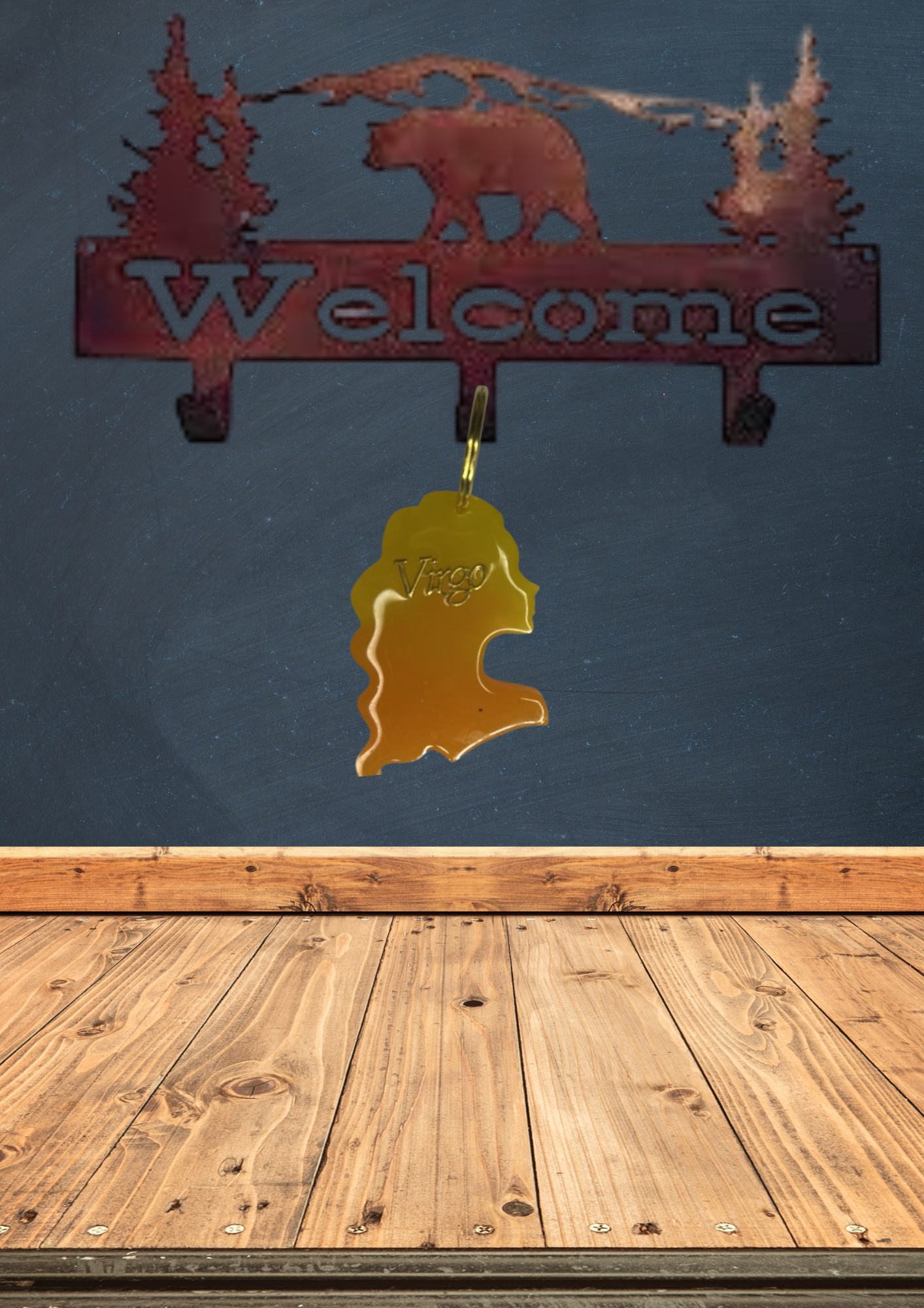 porte-clefs astro vierge