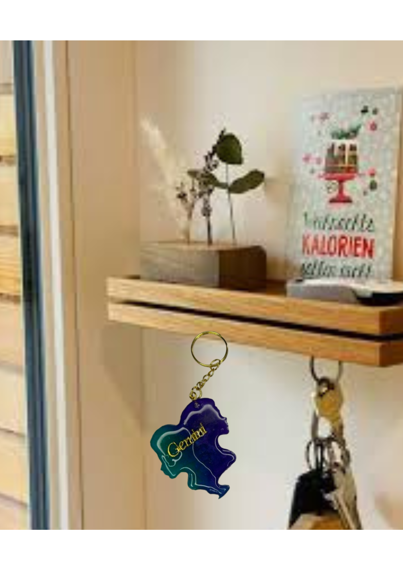 porte-clefs astro gémeaux