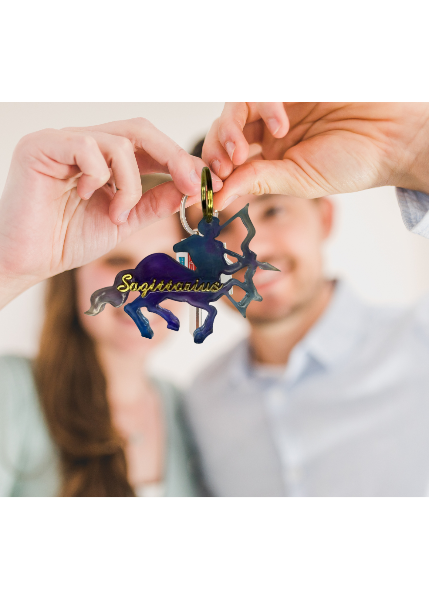 porte-clefs astro sagittaire