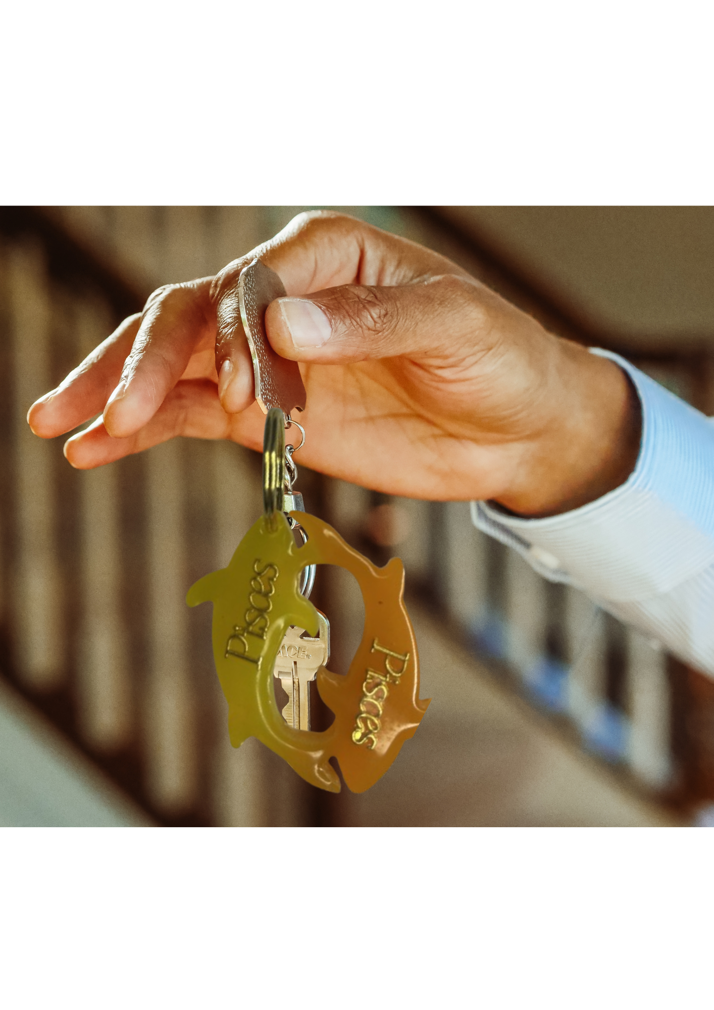 porte-clefs astro poisson