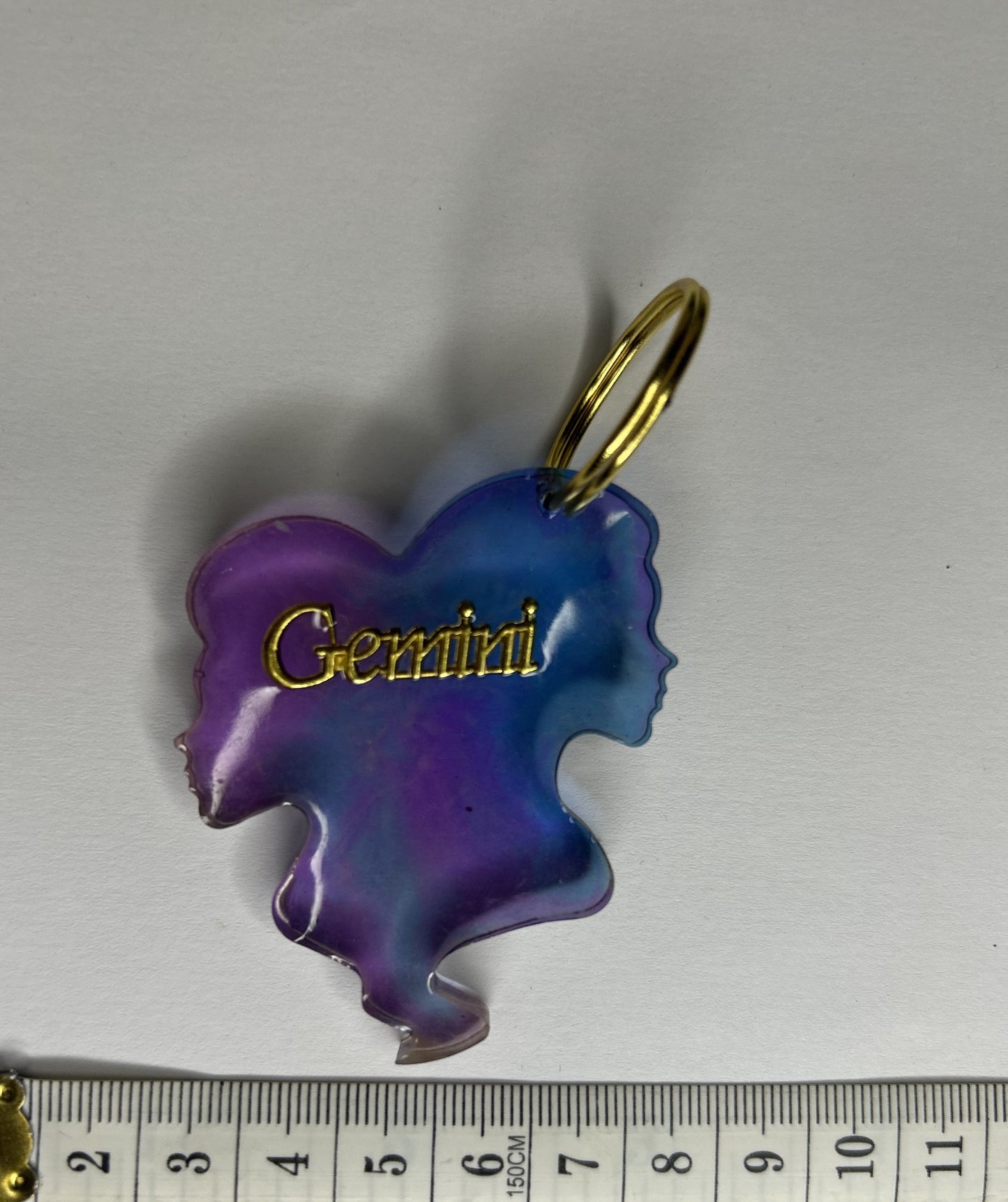 porte-clefs astro gémeaux