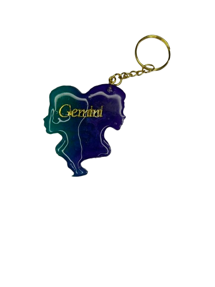 porte-clefs astro gémeaux