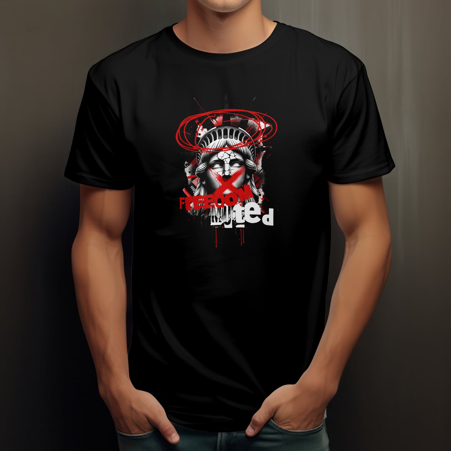 T-shirt Muted Freedom