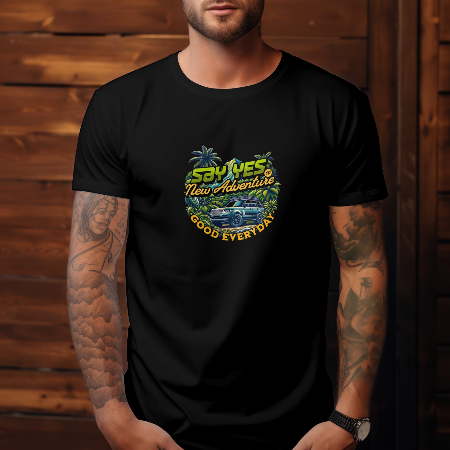 T-shirt Say Yes To New Adventure