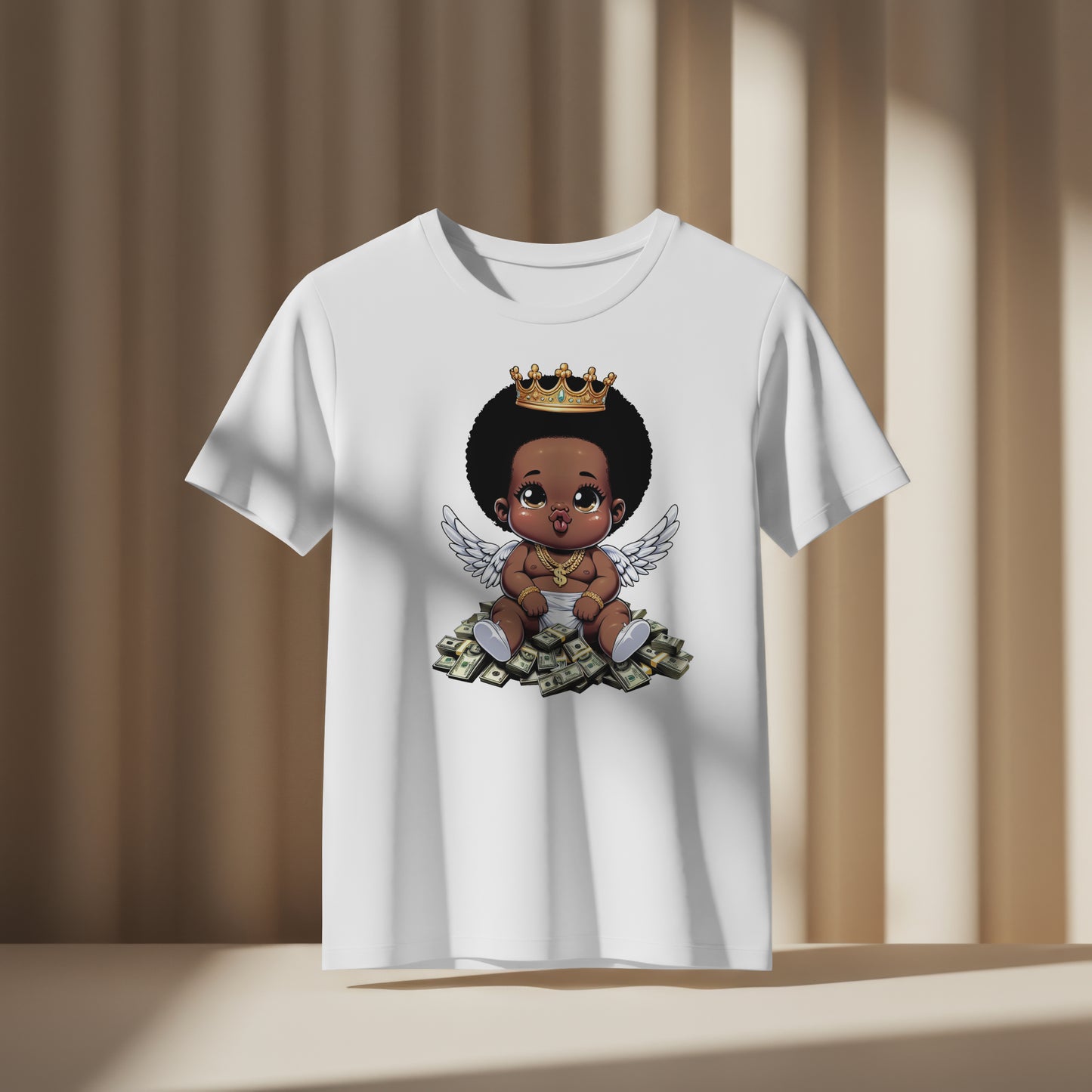 T-shirt stylé Afro American Cherub Baby