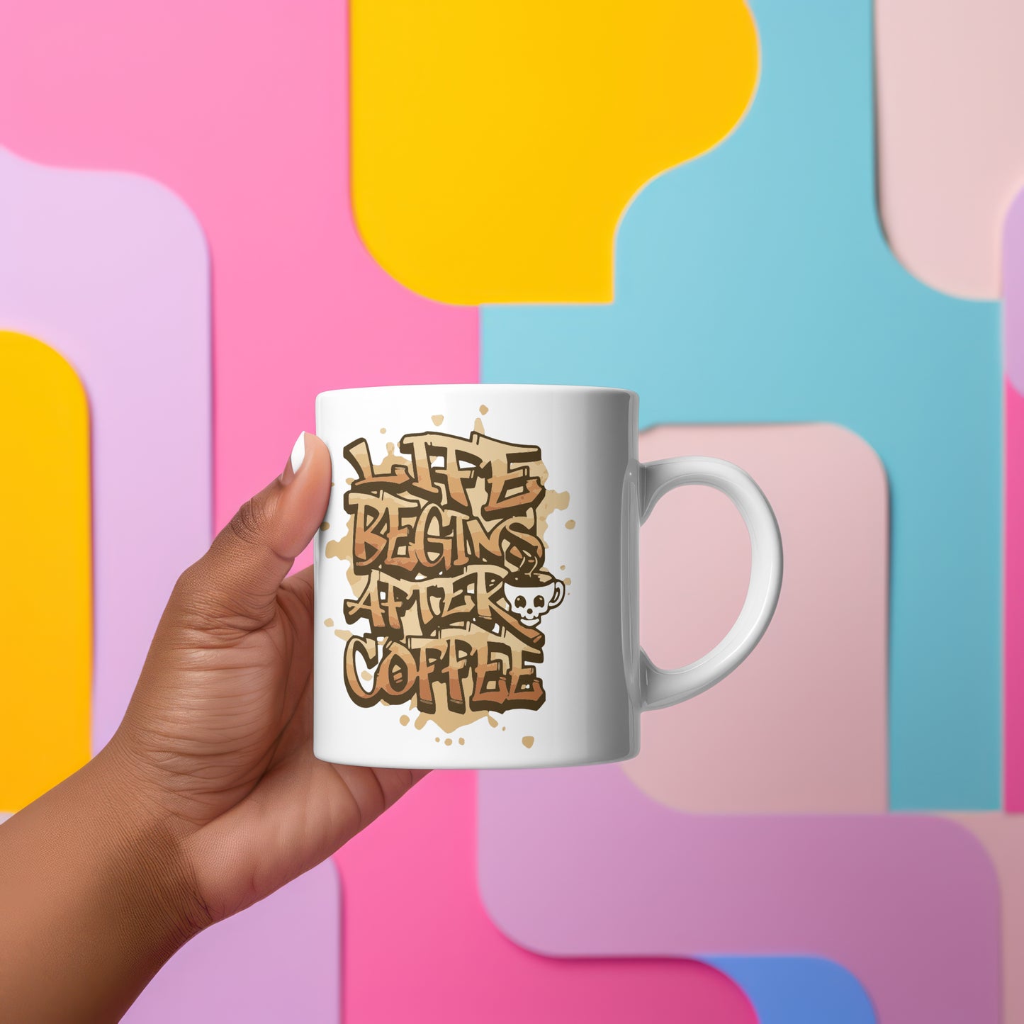 Mug style Graffiti After Coffee