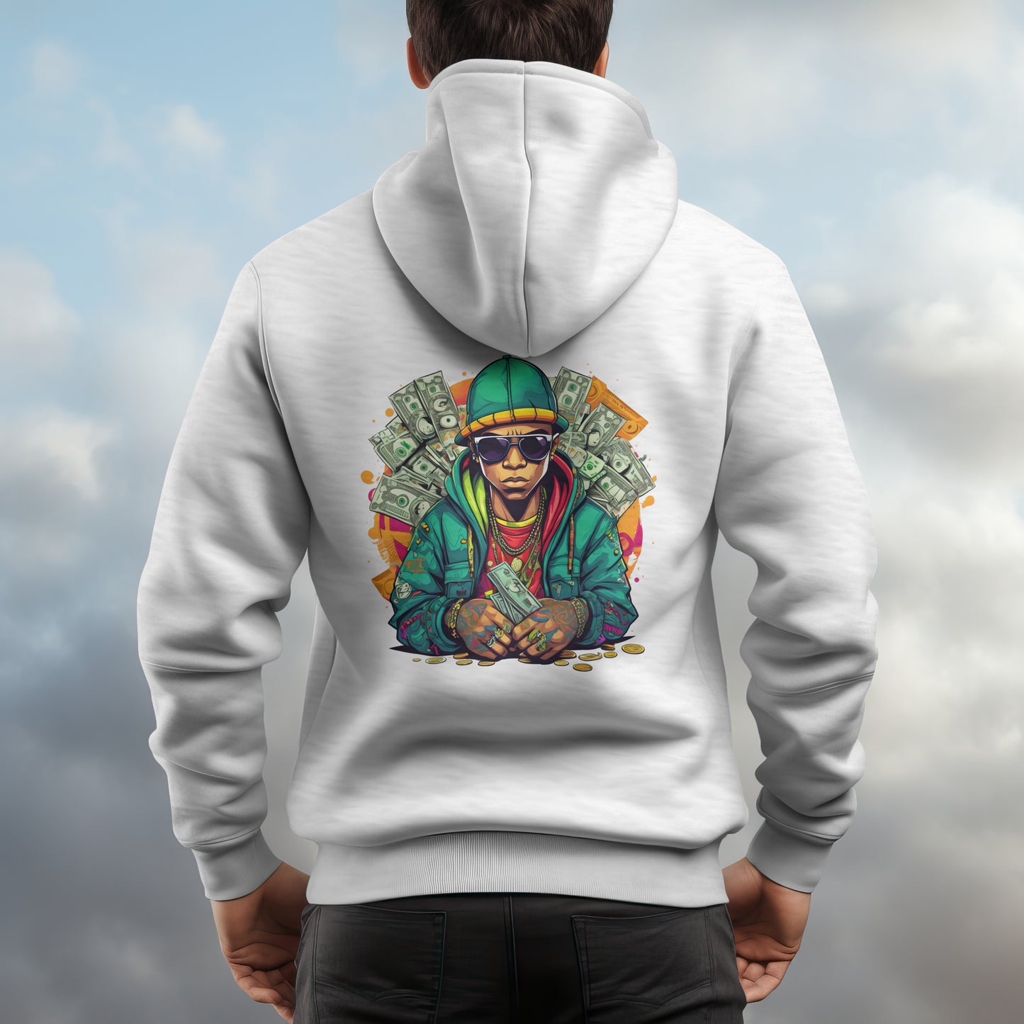 T-shirt stylé Money Thug