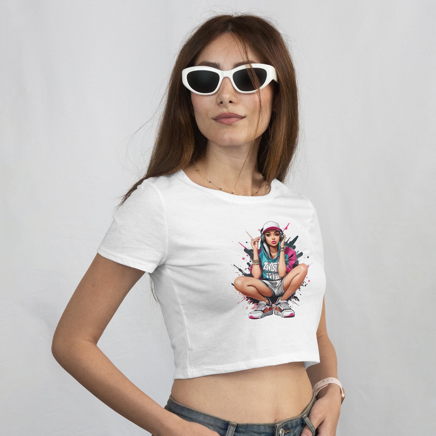 T-shirt stylé Streetwear Girl