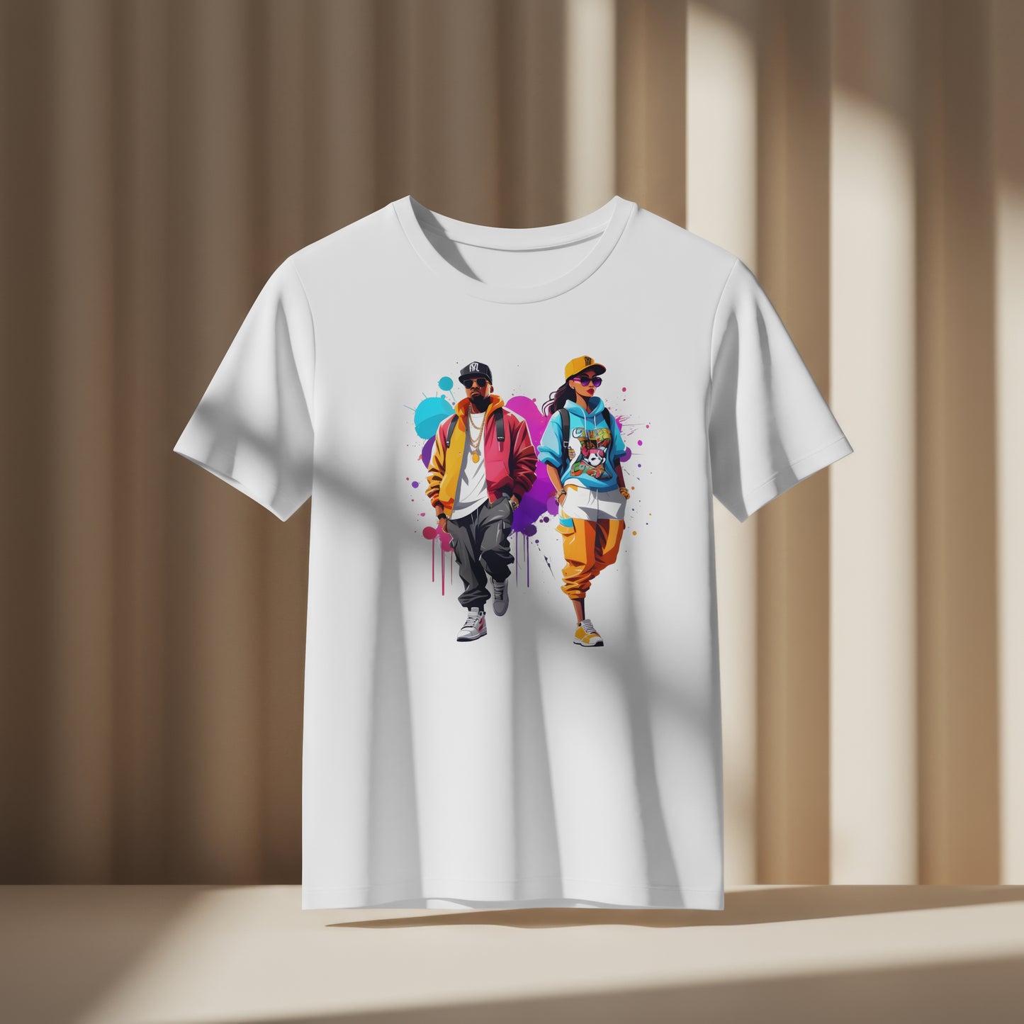 T-shirt stylé Urban Style Couple