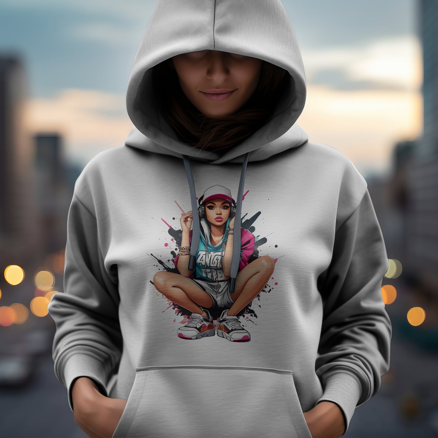 T-shirt stylé Streetwear Girl