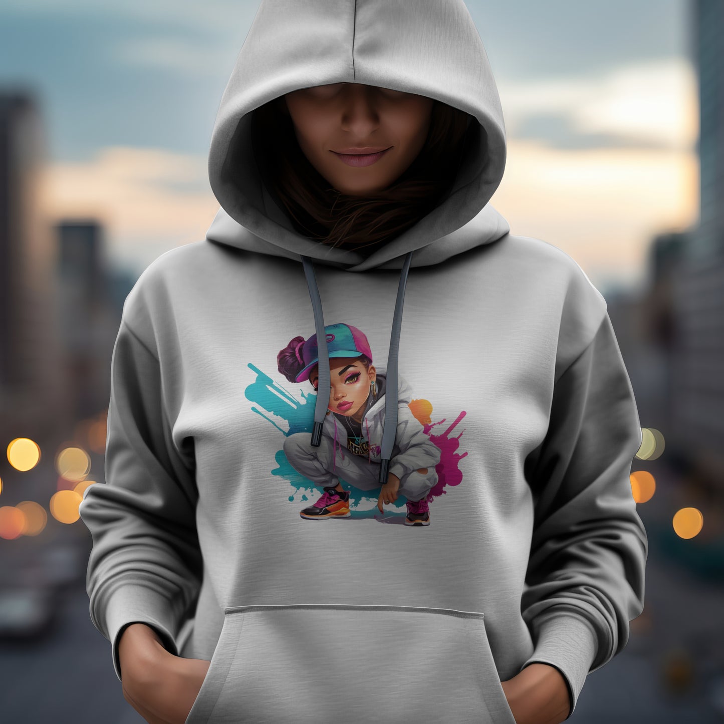 T-shirt stylé Streetwear Girl N°3