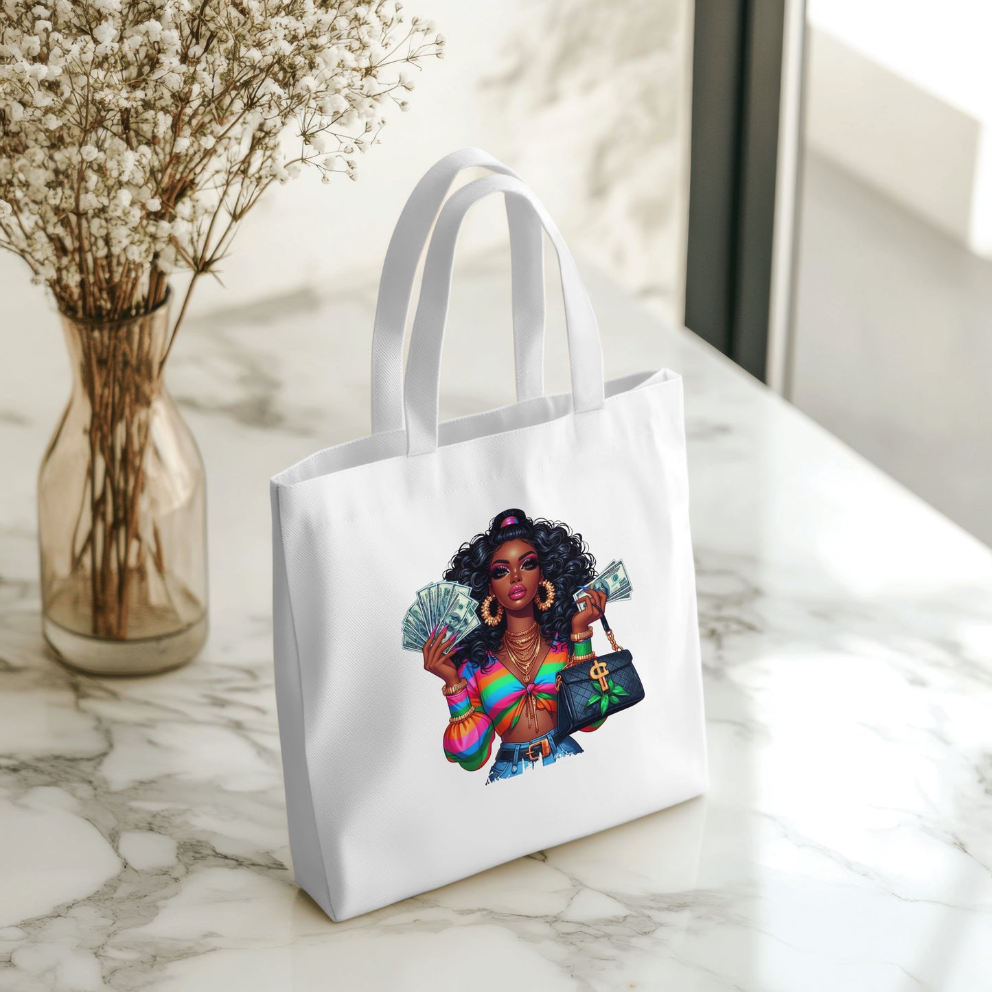T-shirt stylé Rich Black Girl