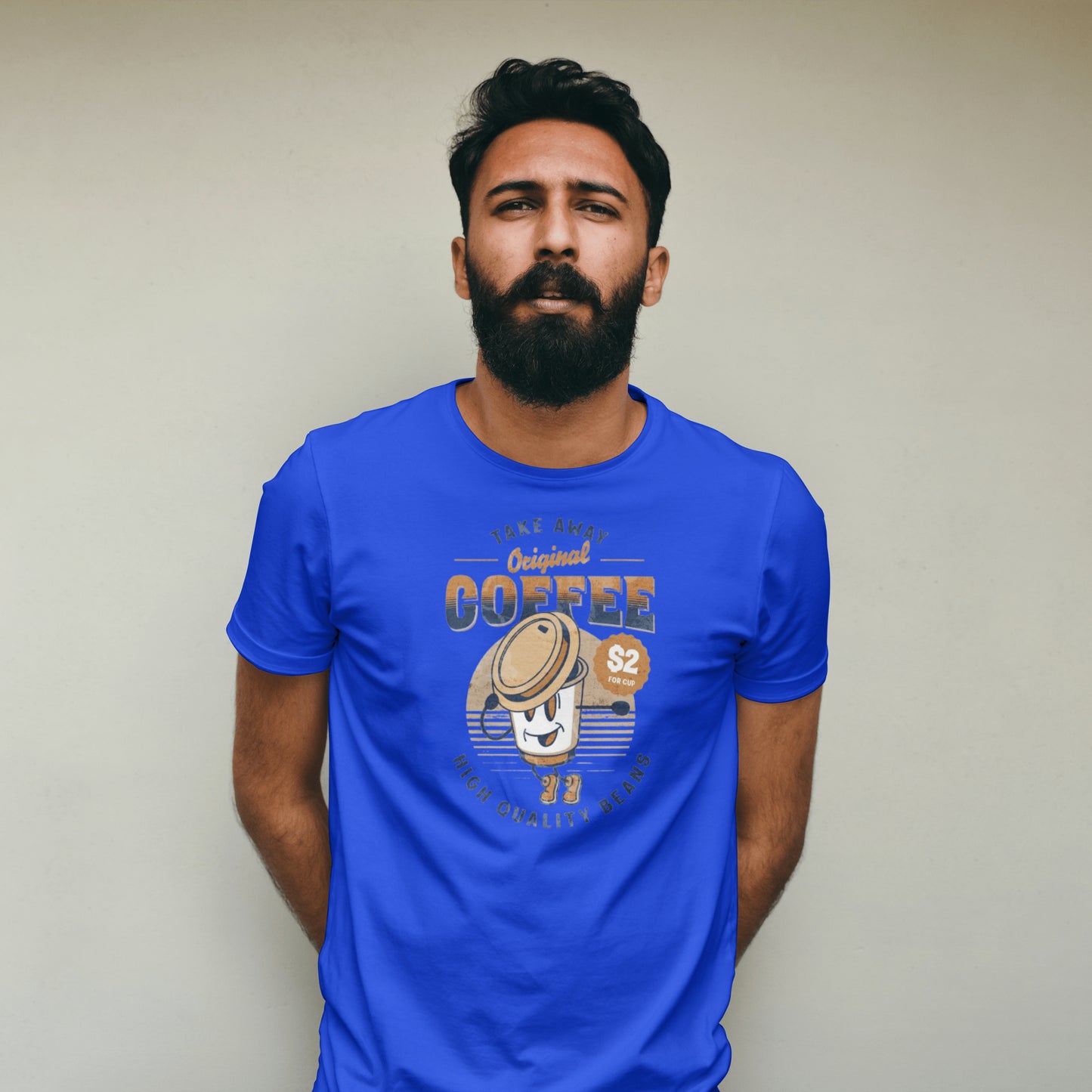 T-shirt Coffee Cup Comics Mascot