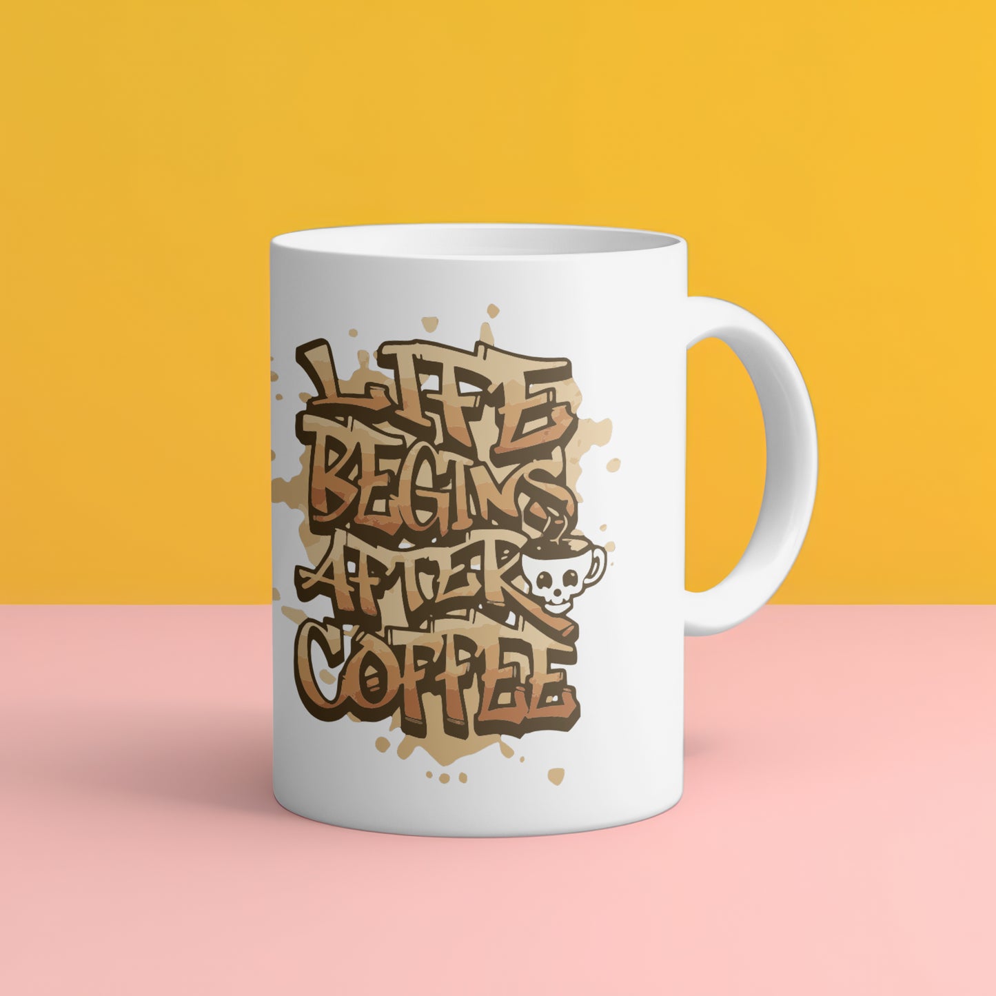 Mug style Graffiti After Coffee