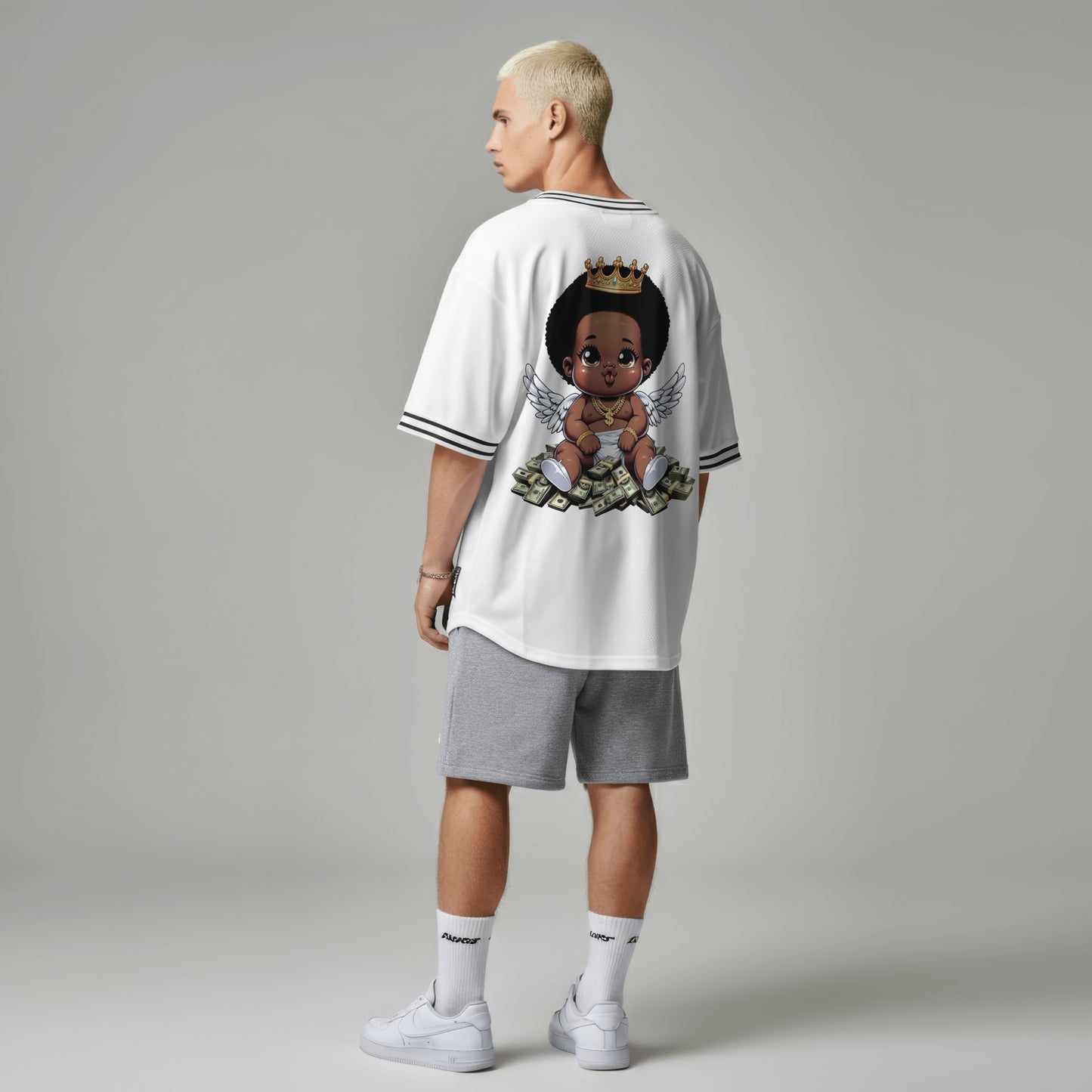 T-shirt stylé Afro American Cherub Baby