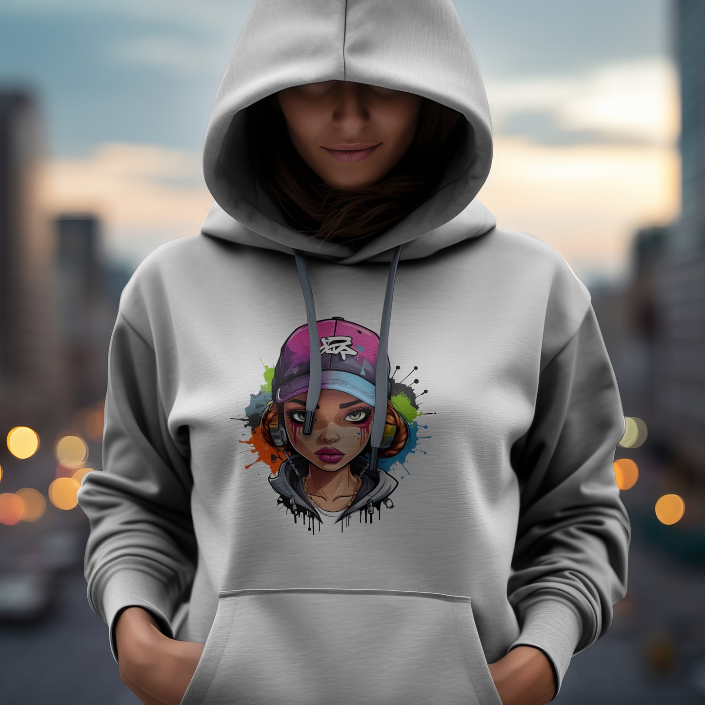 T-shirt stylé Streetwear Girl