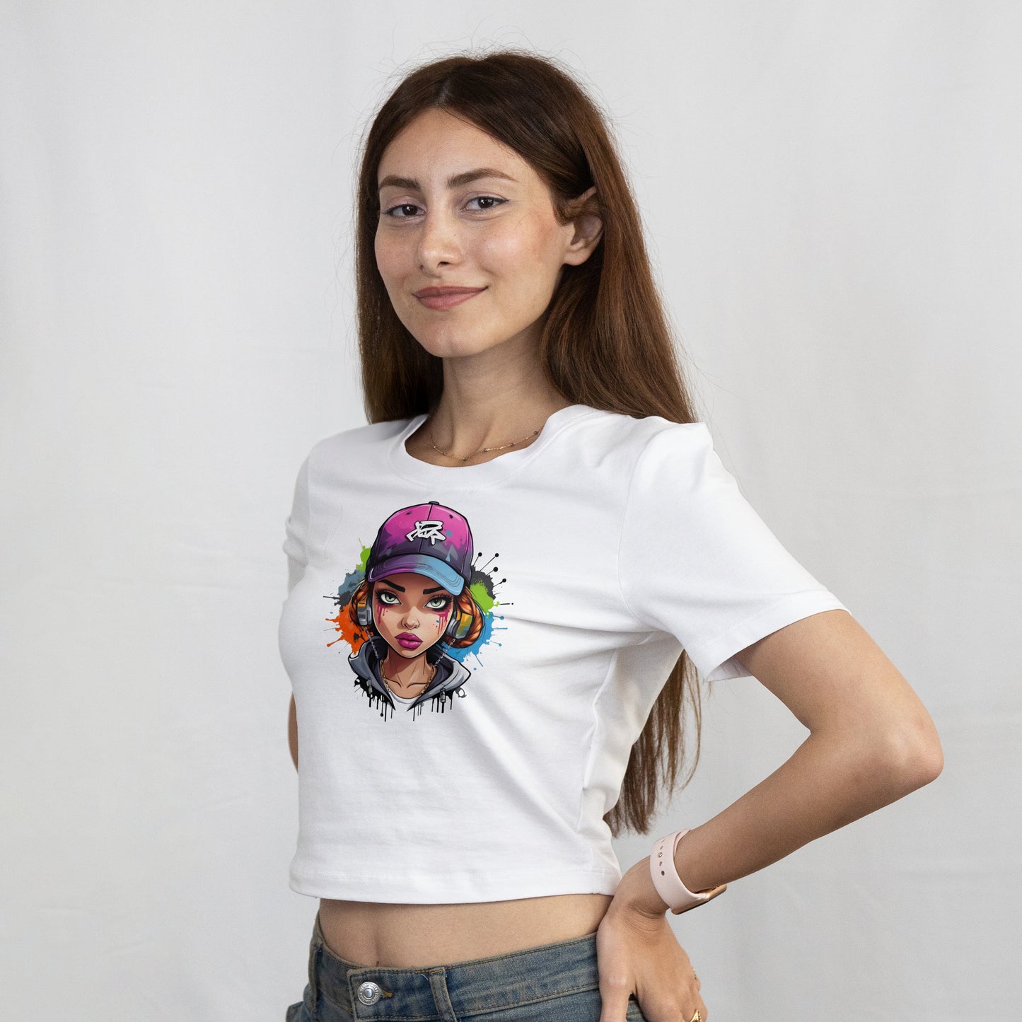 T-shirt stylé Streetwear Girl