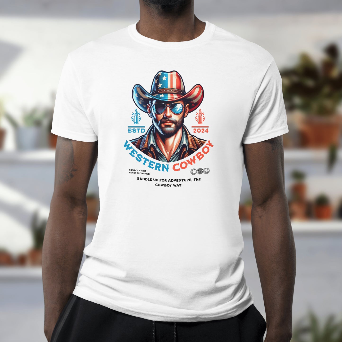 T-shirt Western Cowboy