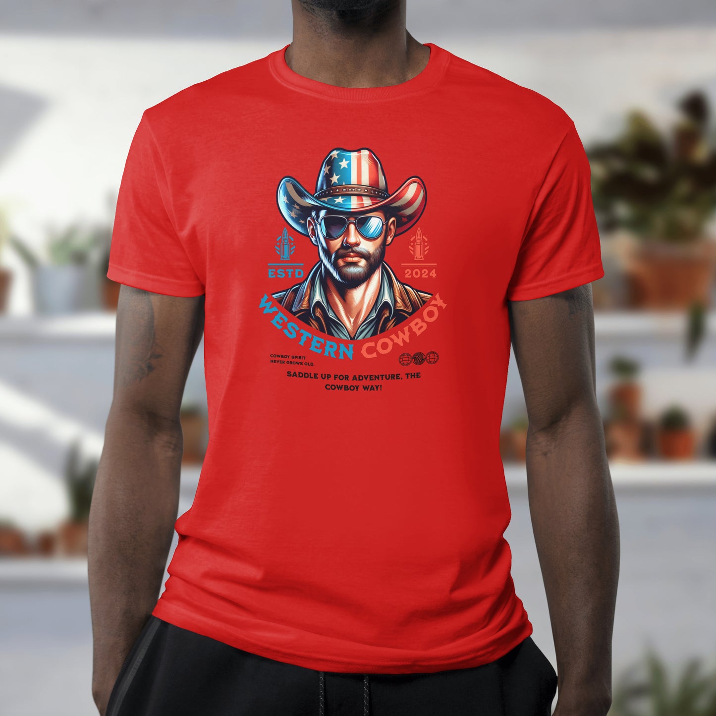 T-shirt Western Cowboy