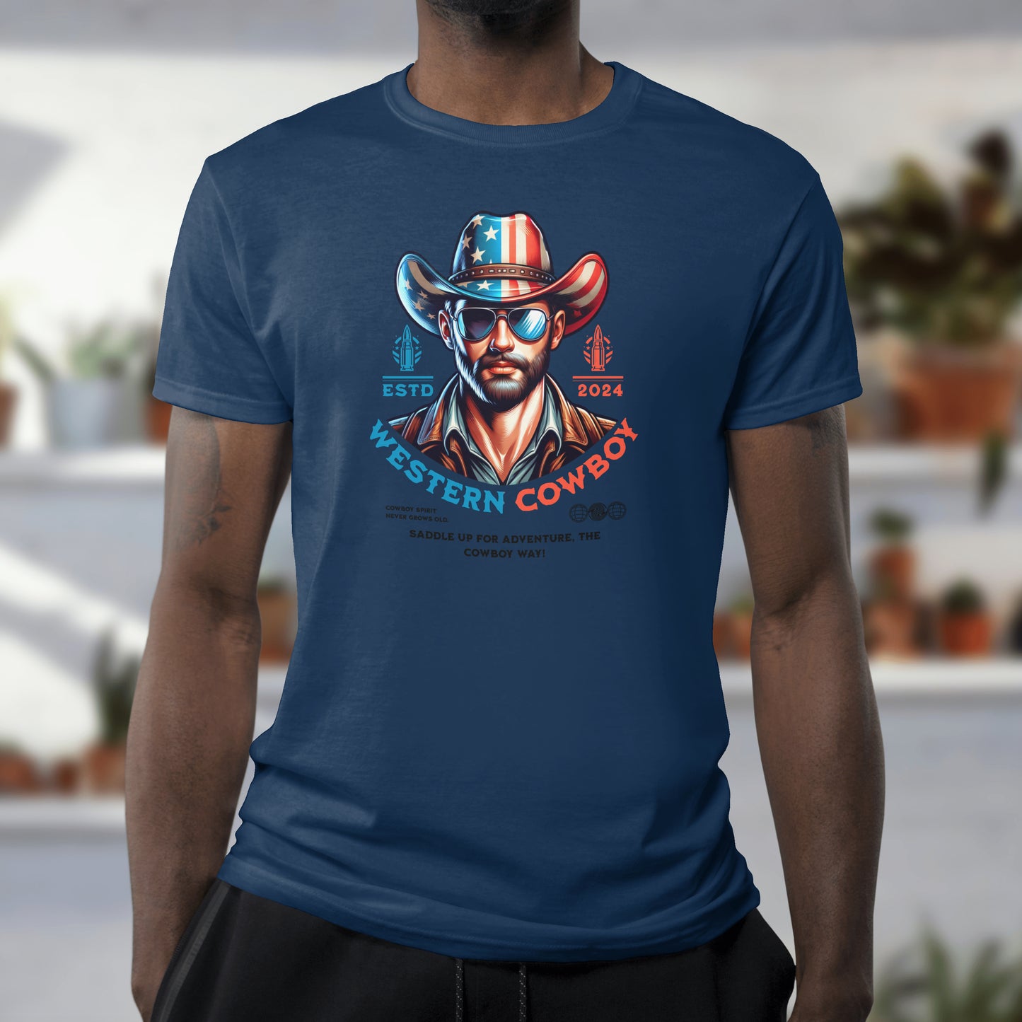 T-shirt Western Cowboy