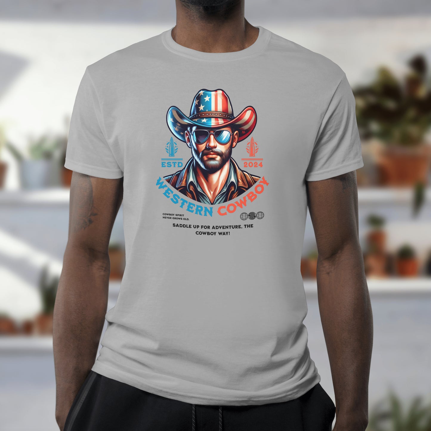 T-shirt Western Cowboy