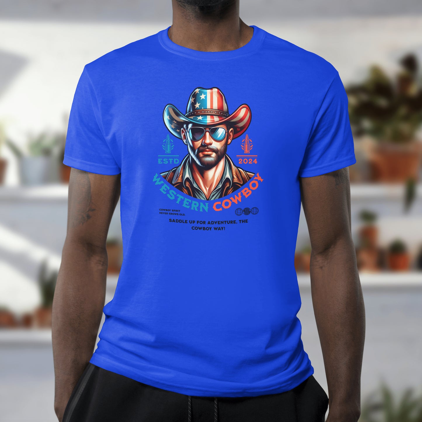 T-shirt Western Cowboy