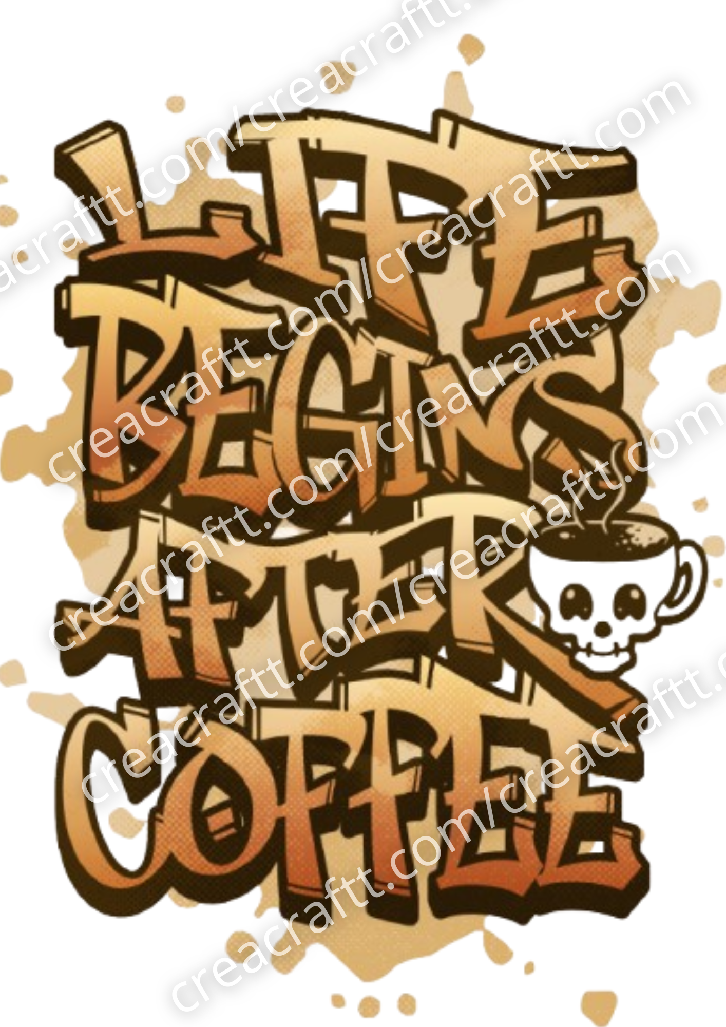Mug style Graffiti After Coffee