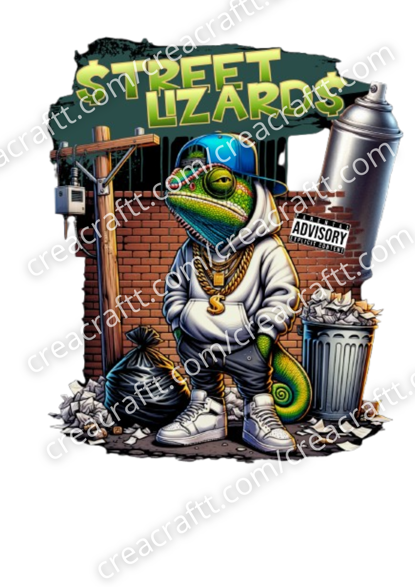 T-shirt Street Lizard
