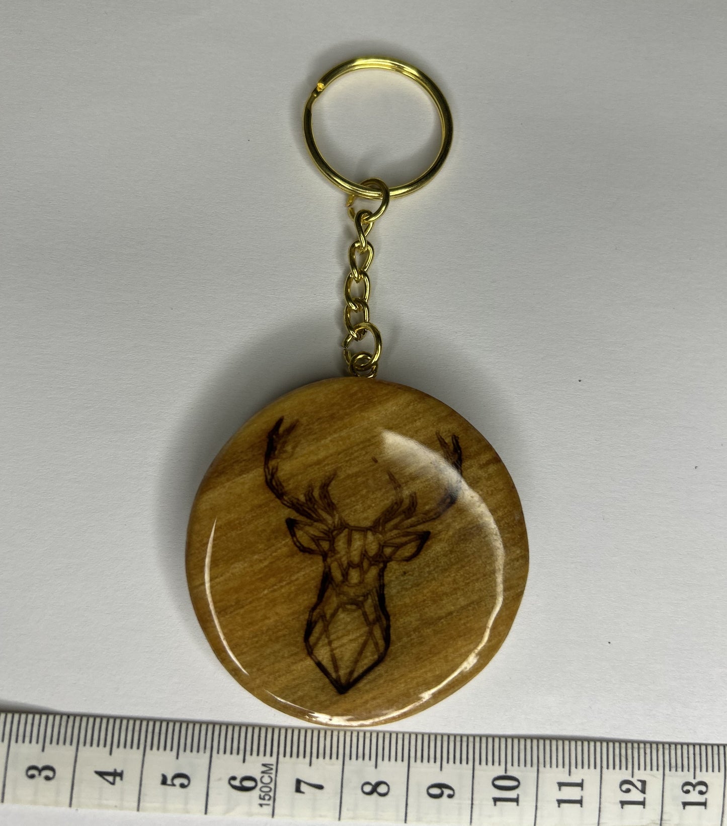 porte-clés biche et bois
