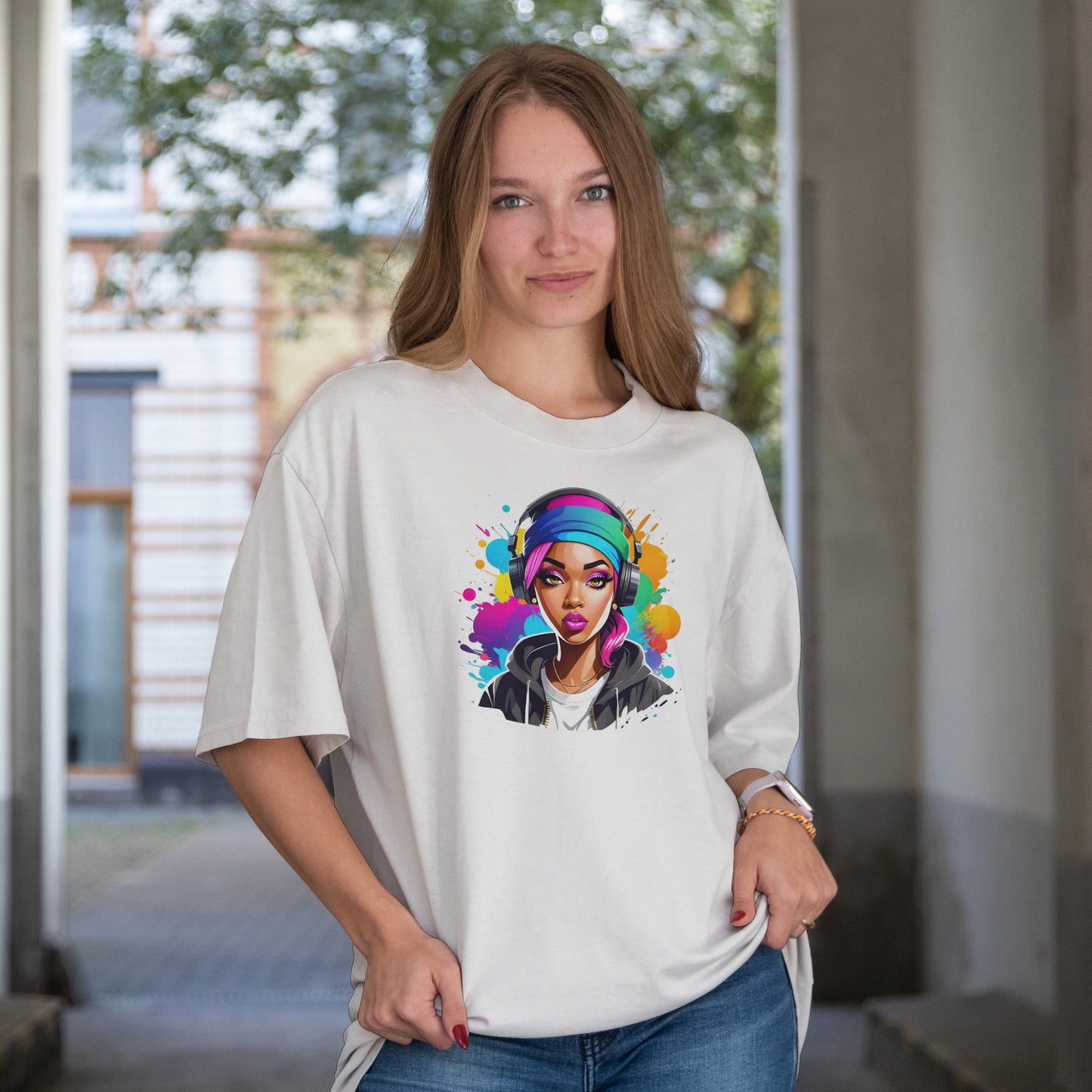 T-shirt stylé Streetwear Girl N°2