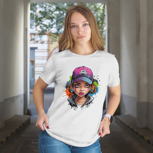 T-shirt stylé Streetwear Girl