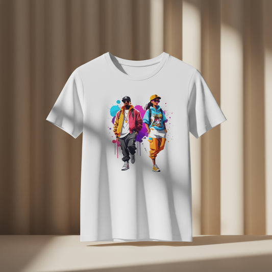 T-shirt stylé Urban Style Couple
