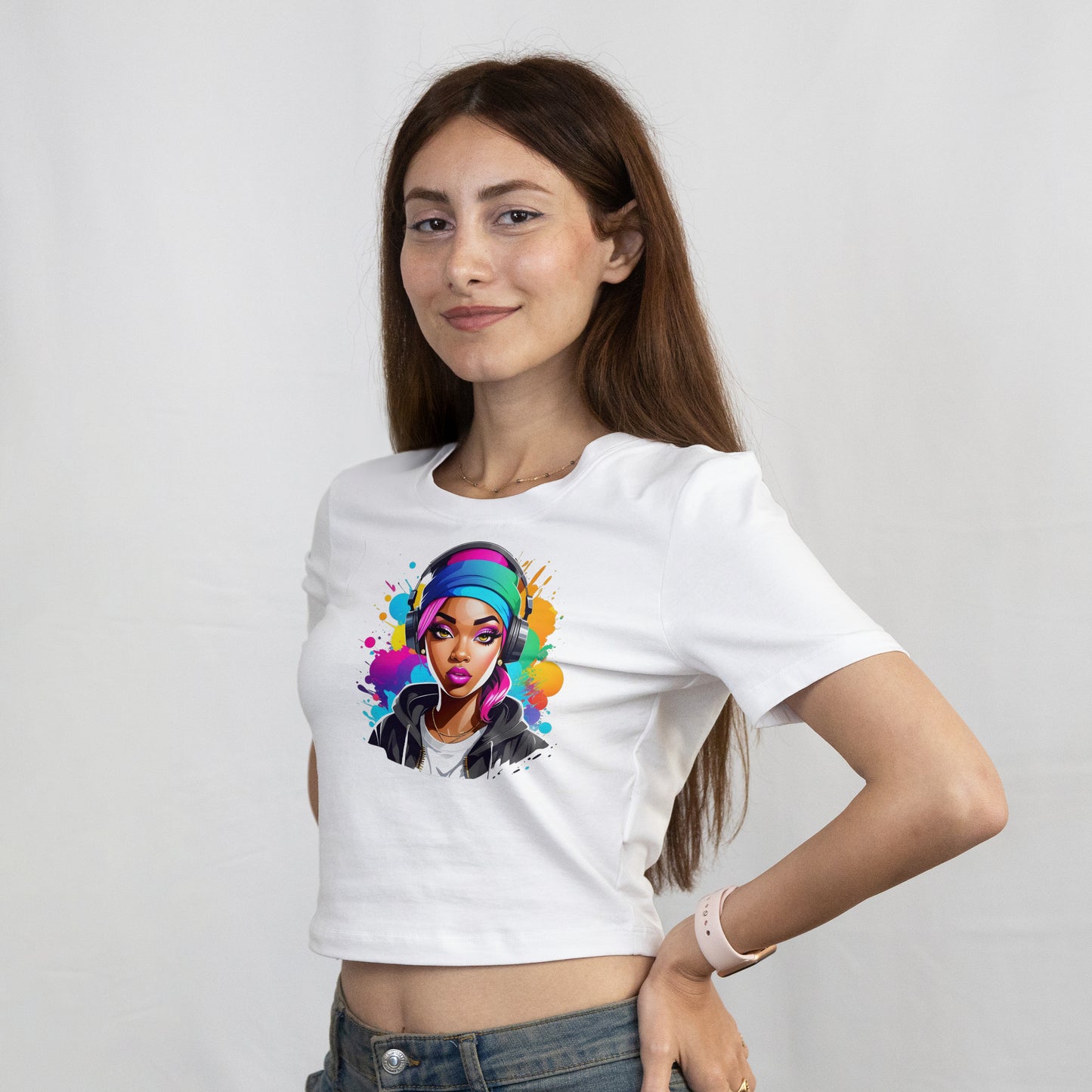 T-shirt stylé Streetwear Girl N°2